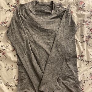 Swiftly Tech Long-Sleeve Shirt 2.0 - Stale/white